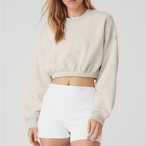ALO yoga devotion crew neck pullover